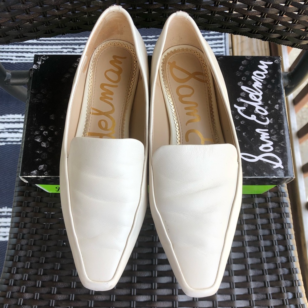 Sam Edelman - Emelie, Ivory Leather 7M